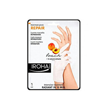 Iroha Regenerating ( Repair Hand Mask Glov Es Peach) Nails ( Repair Hand Mask Glov Es Peach) 2x 9ml 9ml