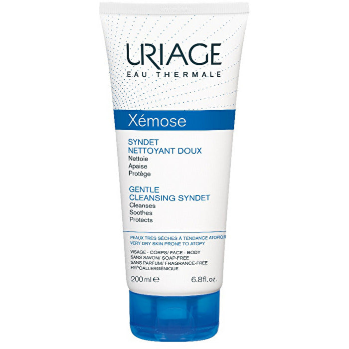 Uriage Fine Cleansing Cream Gel For Dry To Atopic Skin Xemose (gentle Cleansing Syndet) 500ml