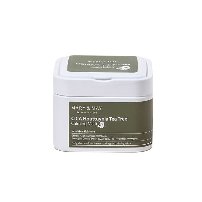 Mary & May Cica Houttuynia Tea Tree Calming Mask ( 30 Pcs )