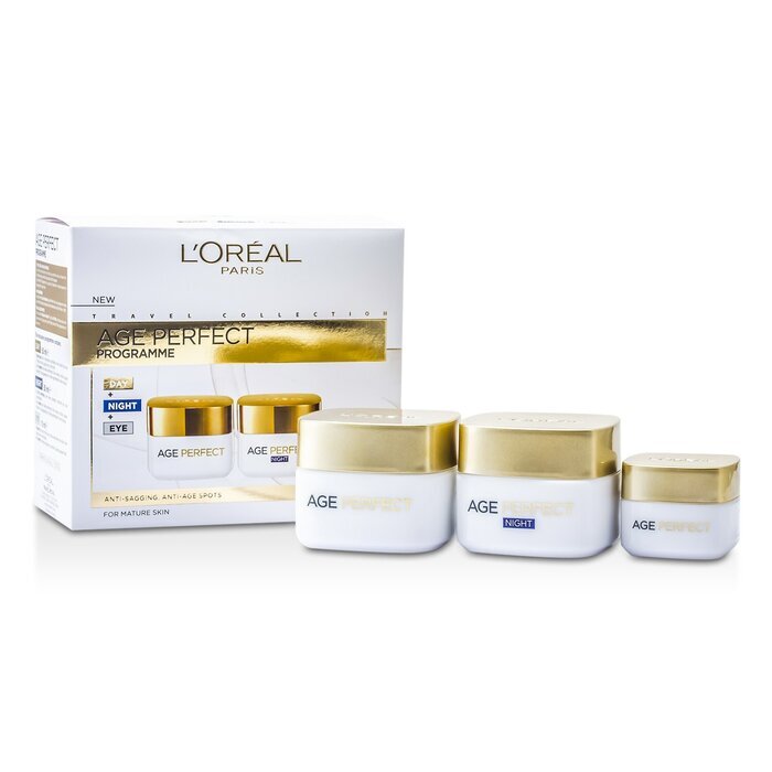 L'oreal Age Perfect Programme Eye Cream 15ml/ Day Cream 50ml/night Cream 50ml 115ml