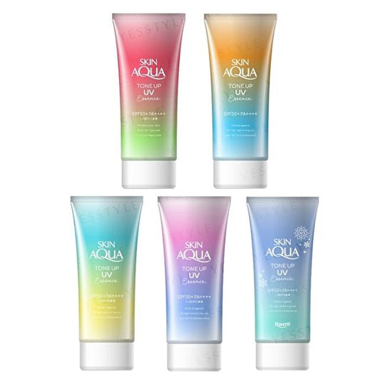 Rohto Skin Aqua Tone Up UV Essence - # Latte Beige 80g