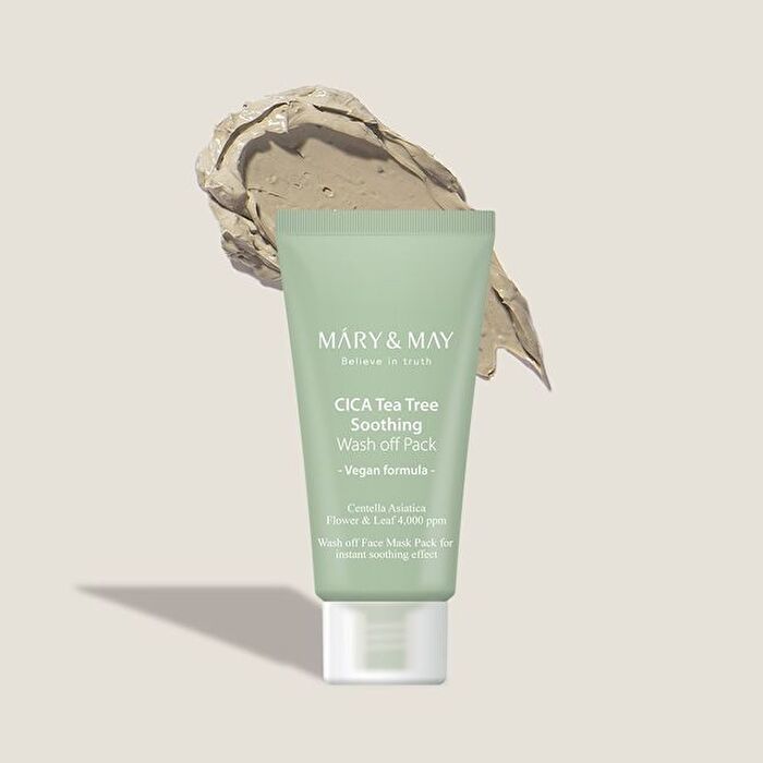 Mary & May Cica Tea Tree Soothing Wash Off Pack 30.0g