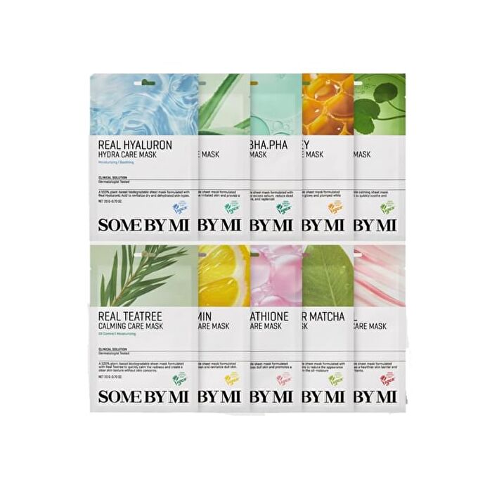 Some By Mi Real Snail Skin Barrier Care Mask - Posilující Plátýnková Maska Pro Regeneraci A Obnovu Pleti 20.0g