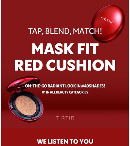 Tirtir Mask Fit Red Cushion Foundation Spf40 #35n Walnut 18g