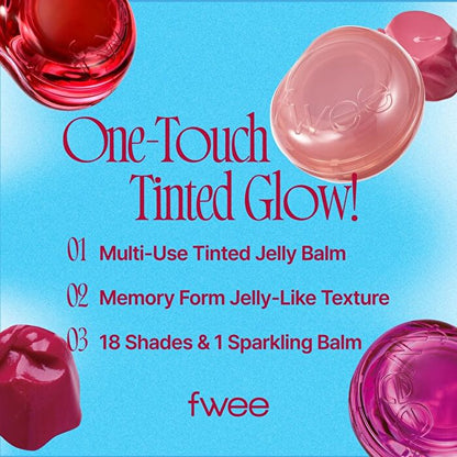 Fwee Lip & Cheek Glowy Jelly Pot Jc02 Mellow Mango 4g