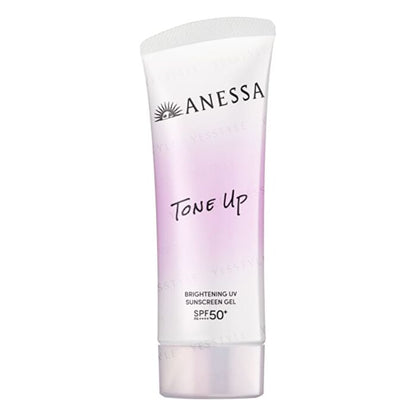Anessa Tone Up Brightening UV Sunscreen Gel SPF 50+ PA++++ 90g