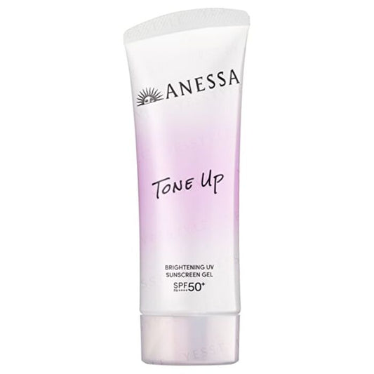 Anessa Tone Up Brightening UV Sunscreen Gel SPF 50+ PA++++ 90g