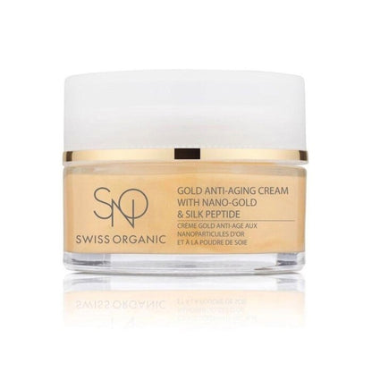 SNO Swiss Organic Gold Anti-Aging Cream with Nano-Gold & Silk Peptide 50ml Fixed Size