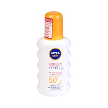 Nivea Sun Sensitive Protect Sun-allergy Spray Spf50 - Sunscreen For The Body 200ml