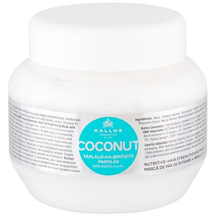 Kallos Nourishing Mask Coconut Kjmn (mask) 275ml