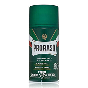 Proraso Green Shaving Foam - Refreshing Shaving Foam With Eucalyptus 300ml