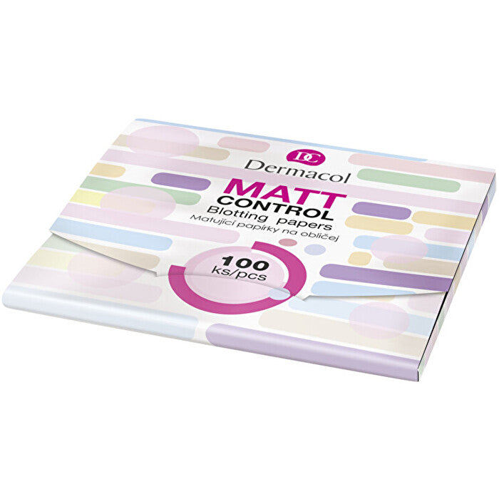 Dermacol Matt Control (blotting Papers) 100 Pcs 100.0ks
