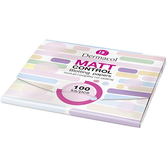 Dermacol Matt Control (blotting Papers) 100 Pcs 100.0ks