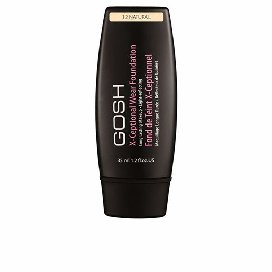 Gosh X-ceptional Wear Foundation Long Lasting Makeup #12 Natural 30ml