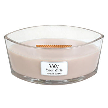 WoodWick Vanilla & Sea Salt Ship (vanilla And Sea Salt) - Scented Candle 453.6g