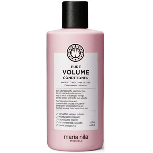 Maria Nila Pure Volume Conditioner - Moisturizing Conditioner For Fine Hair Volume 300ml