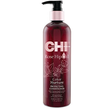 Farouk Systems Chi Rose Hip Oil Color Nurture Protecting Conditioner - Protective Conditioner For Colored Hair 739ml