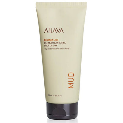 Ahava Deadsea Mud Dermud Nourishing Body Cream Dry And Sensitive Skin Relief 200ml