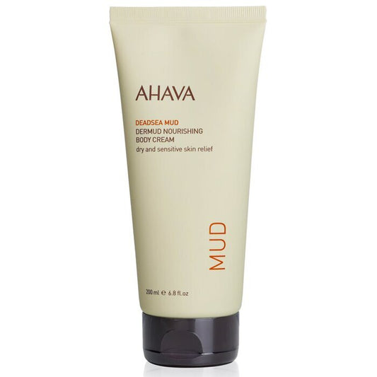 Ahava Deadsea Mud Dermud Nourishing Body Cream Dry And Sensitive Skin Relief 200ml