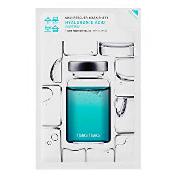 Holika Holika Hyaluronic Acid Skin Rescue Mask Sheet - Moisturizing Cloth Mask With Hyaluronic Acid 20ml