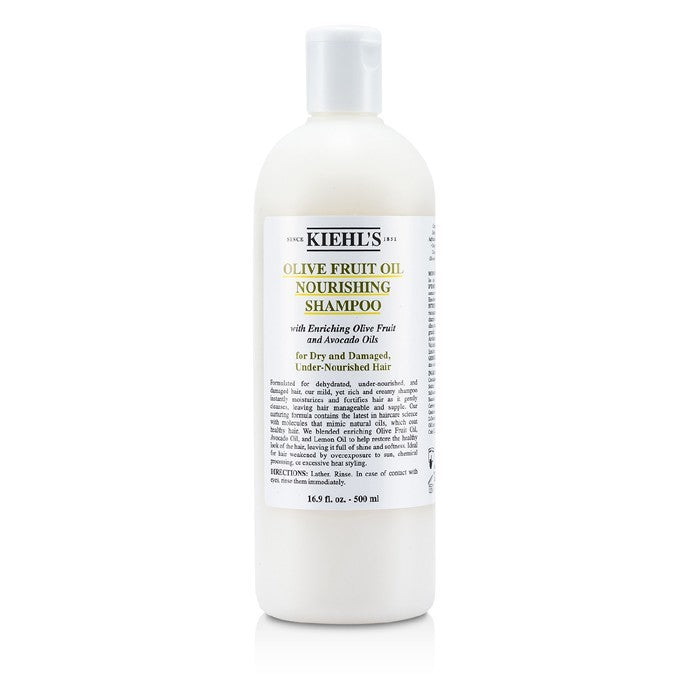 Kiehl's Olive Fruit Oil Nourishing Shampoo For Dry And Under-nourished Hair 500ml