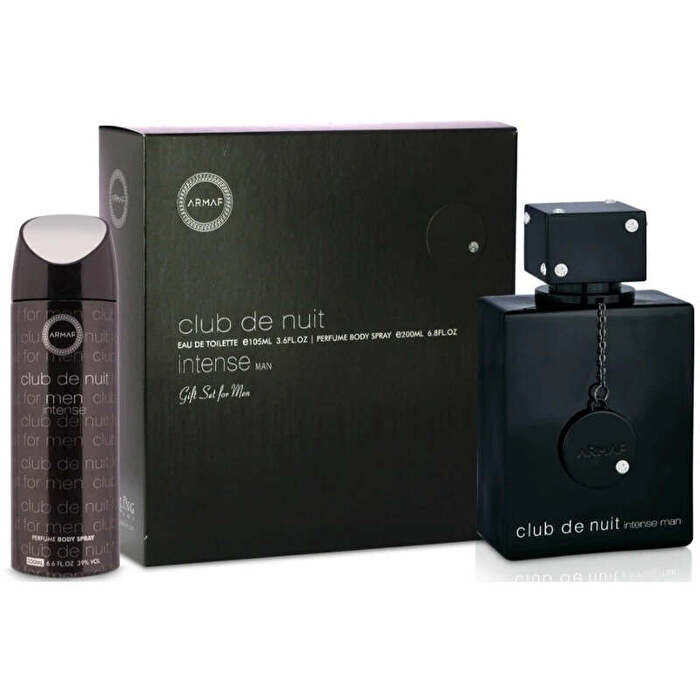 Armaf Club De Nuit Intense Man Gift Set Eau De Toilette 105ml And Deo Spray 200ml 105ml