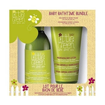 Little Green Baby Bathtime Bundle - Gift Set For Babies
