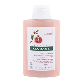 Klorane Pomegranate Color Enhancing Shampoo - Shampoo For Colored Hair 200ml