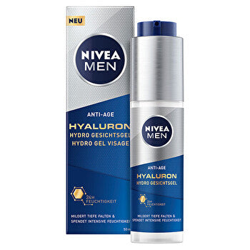 Nivea Men Hyaluron Anti-age Hydro Gel Visage - Refreshing Skin Gel 50ml