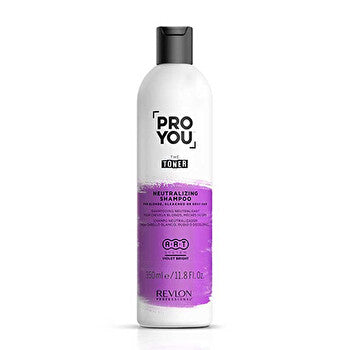 Revlon Professional Pro You The Toner Neutralizing Shampoo (blonde Hair) - Shampoo Neutralizing Yellow Tones Of Hair 350ml