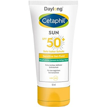 Daylong Cetaphil Sun Sensitive Gel-fluid Spf 50+ - Sensitive To Oily Skin 50ml