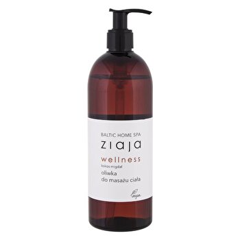 Ziaja Baltic Home Spa Wellness Coconut Body Massage Oil ( Kokos A Mandle ) - Massage Body Oil 490ml
