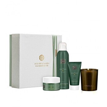 Rituals Jing Set Body Cream 100ml/scented Candle 140ml/body Scrub 125ml/foaming Shower Gel 200ml 565ml
