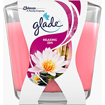Glade Relaxing Zen Candle ( Japonská Zahrada ) - Vonná Svíčka 70.0g