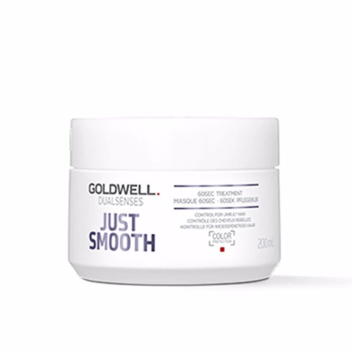 Goldwell Dual Senses Just Smooth 60SEC Treatment (Control For Unruly Hair) 200ml/6.7oz