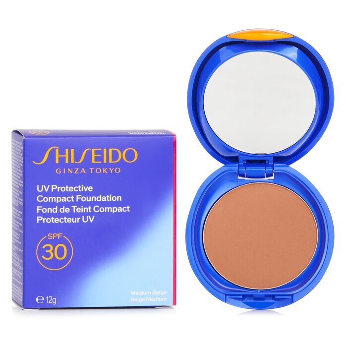 Shiseido UV Protective Compact Foundation SPF 30 (Case+Refill) - # SP60 Medium Beige 12g/0.42oz