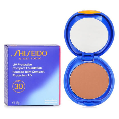 Shiseido UV Protective Compact Foundation SPF 30 (Case+Refill) - # SP60 Medium Beige 12g/0.42oz