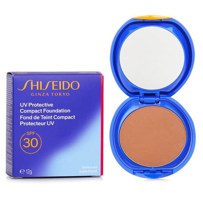 Shiseido UV Protective Compact Foundation SPF 30 (Case+Refill) - # SP70 Dark Ivory 12g/0.42oz