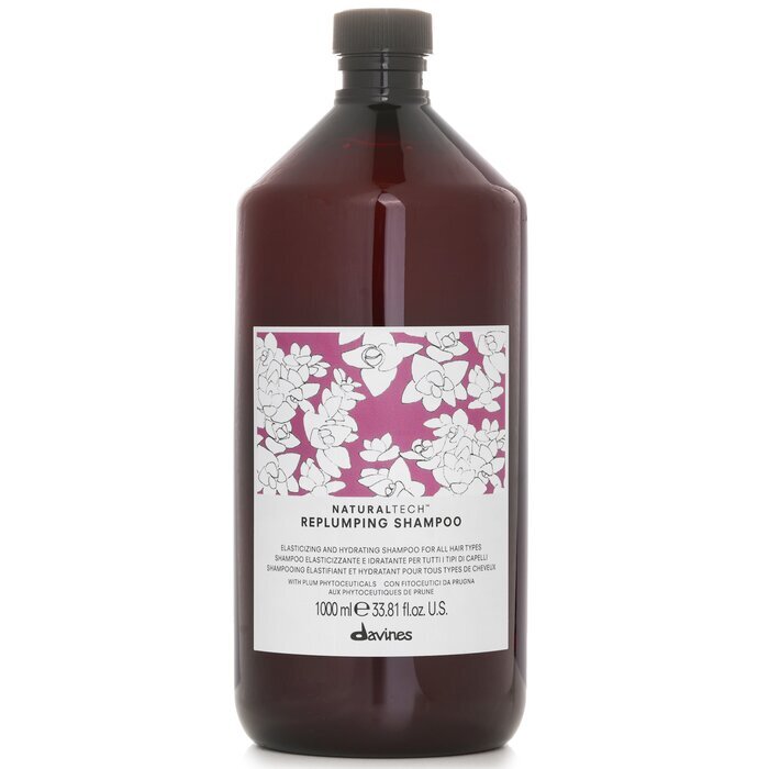 Davines Natural Tech Replumping Shampoo (For All Hair Types) 1000ml/33.8oz