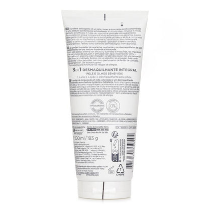 Vichy Purete Thermale 3 In 1 One Step Cleanser (For Sensitive Skin) (Random Packaging) 200ml/6.76ml