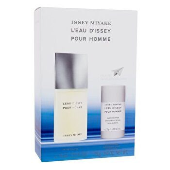 Issey Miyake L'eau D'issey Pour Homme Gift Set Eau De Toilette 75ml And Deostick L'eau D'issey Pour Homme 75 75ml
