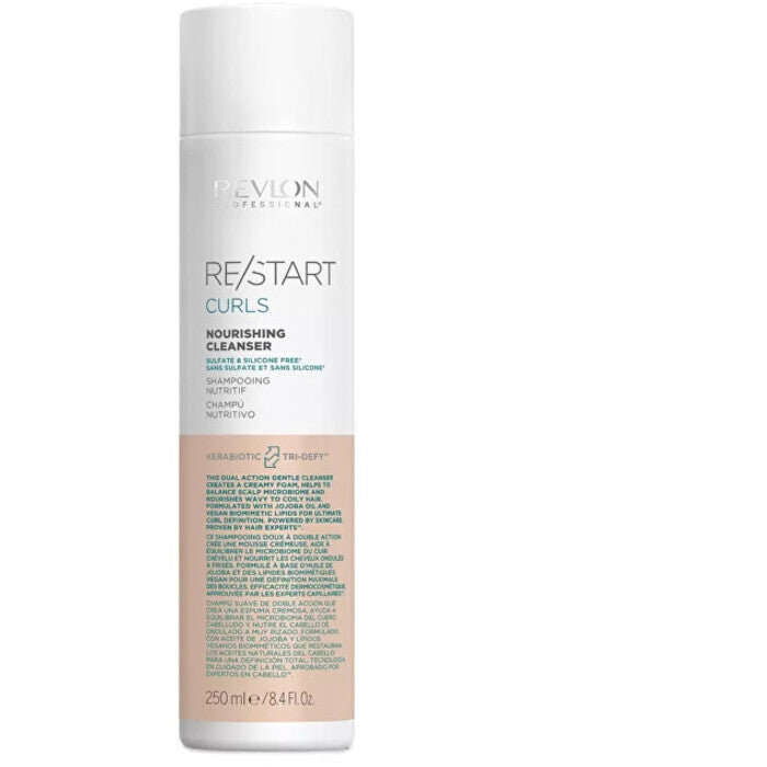 Revlon Professional Restart Curls Nourishing Cleanser (curly And Wavy Hair) 250ml