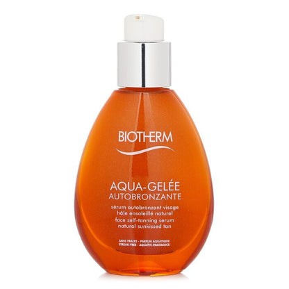 Biotherm Gel Auto Bronzant Visage Face Self-tanning Serum. Natural Sunkissed Tan. Streak-free - Aquatic Fragrance 50ml