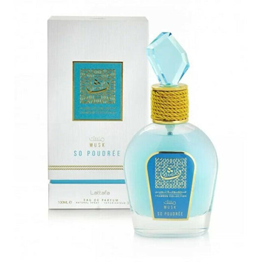 Lattafa Perfumes With Poudree Musk Eau De Parfum 100ml