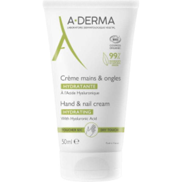 A-Derma Les Indispensables Hand & Nail Cream 50ml