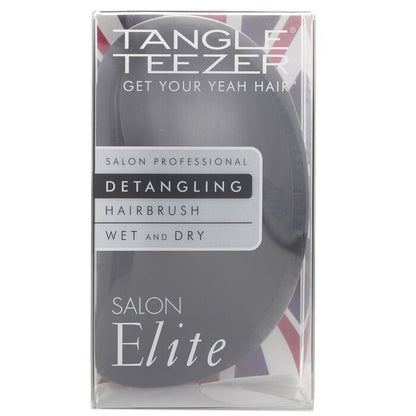 Tangle Teezer Salon Elite Professional Detangling Hair Brush - Midnight Black (For Wet & Dry Hair) 1pc