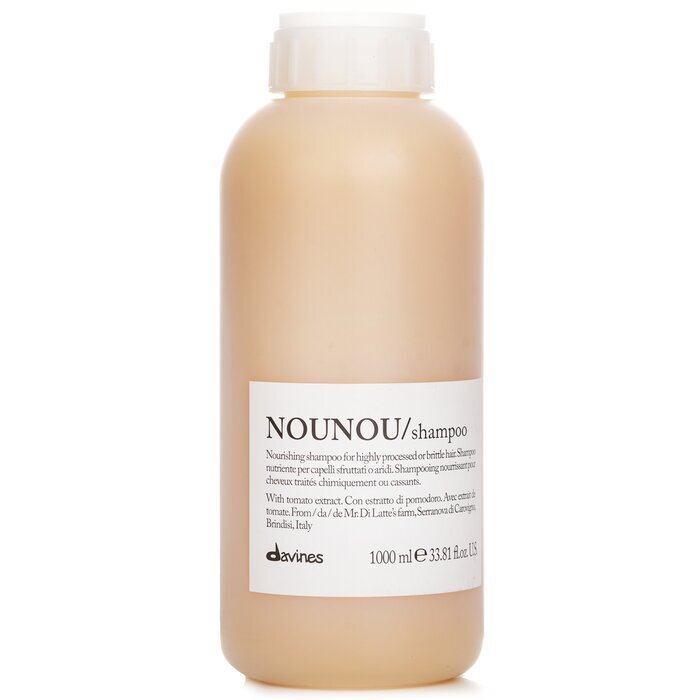 Davines Nounou Nourishing Shampoo (For Highly Processed or Brittle Hair) 1000ml/33.8oz