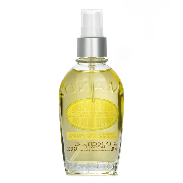 L'Occitane Almond Supple Skin Oil - Smoothing & Beautifying (Random Packaging) 100ml/3.4oz