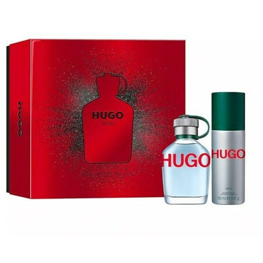 Hugo Boss Hugo Gift Set Eau De Toilette 75ml And Deospray 150ml 75ml