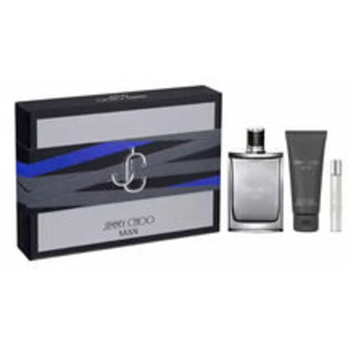 Jimmy Choo Man Gift Set Eau De Toilette 100ml Shower Gel 100ml And Miniature Eau De Toilette 7.5ml 100ml